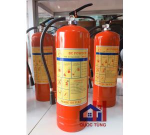 Bình chữa cháy bột MFZL8 ABC 8kg là loại bình thông dụng nhất trog việc trang bị các thiết bị PCCC
