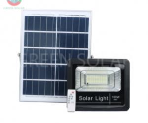 GS001-Đèn pha năng lượng mặt trời 100W
