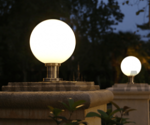 Đèn trụ cổng trái đất