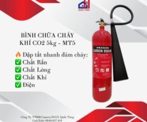 Bình chữa cháy MT5 – bình chữa cháy CO2 5kg –  Có kiểm định