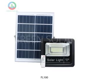 GS001-Đèn pha năng lượng mặt trời 100W