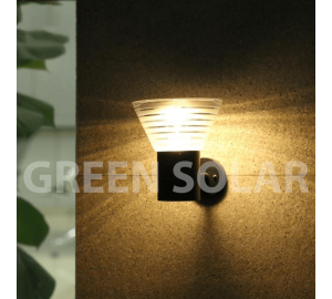 Đèn treo tường tròn Pha lê 02