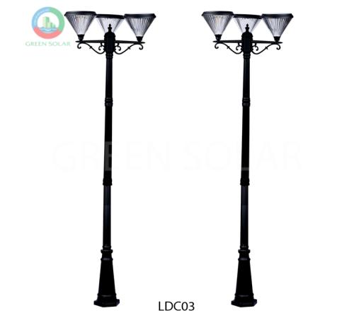 Đèn trụ công viên 3 ngọn